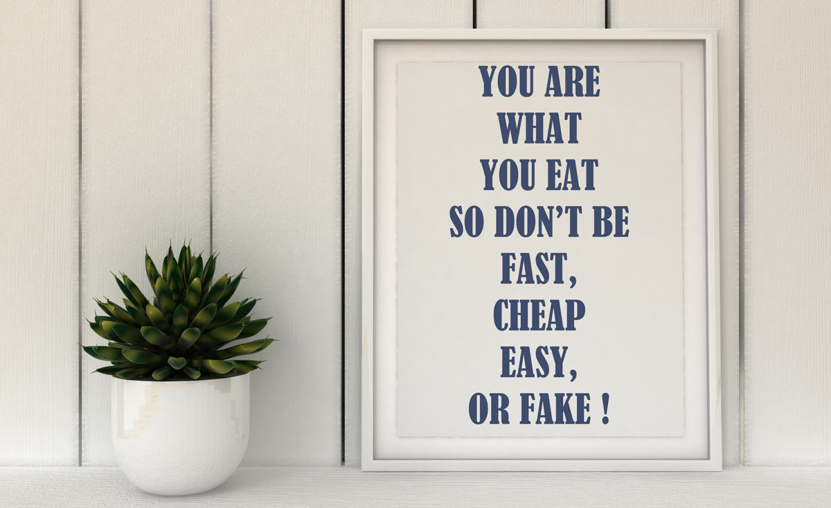 you are what you eat blog post graphic